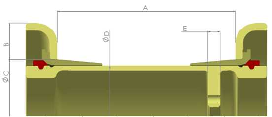 45-inch steel ring parameters
